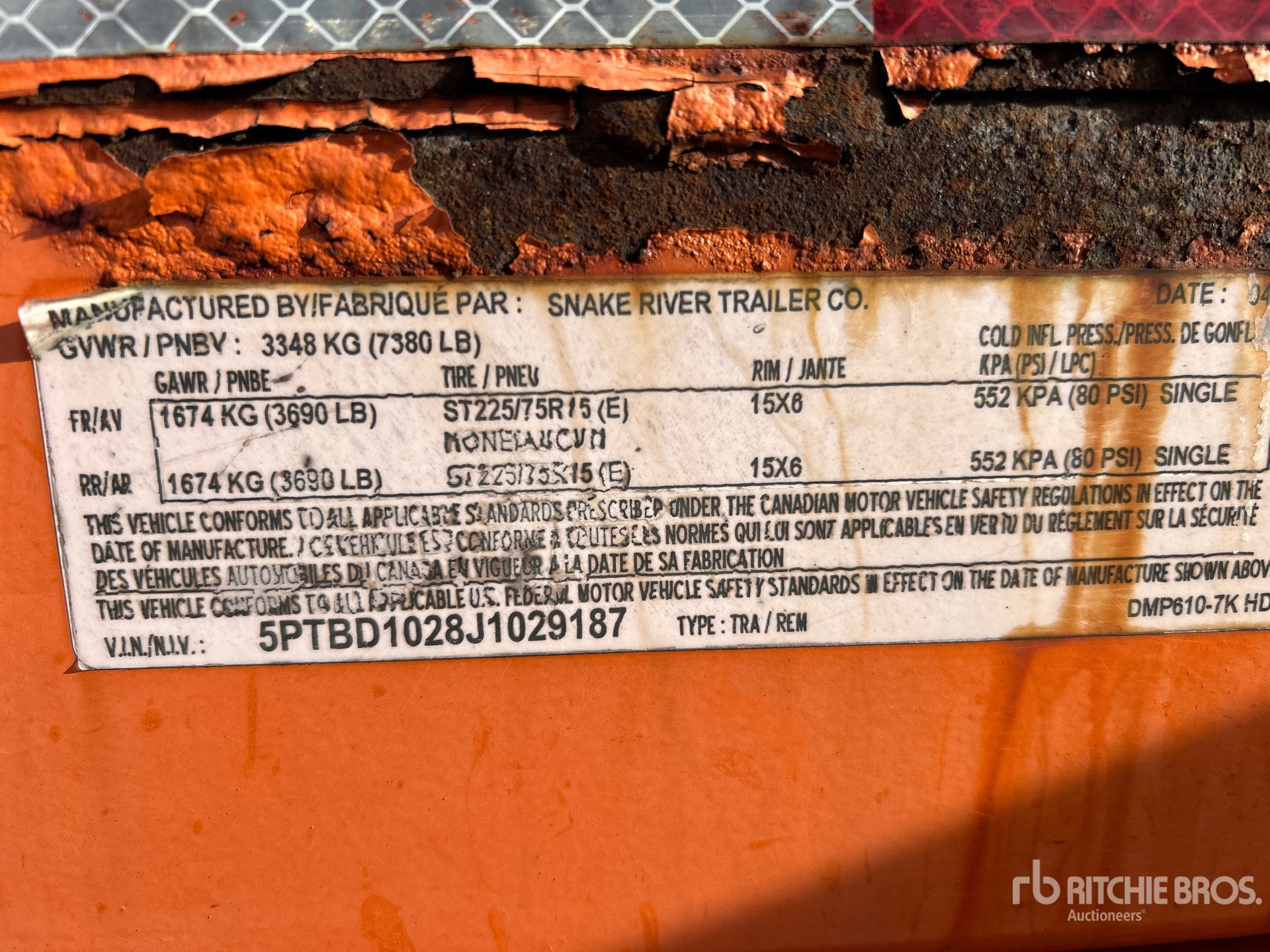 General Appearance with Seriennummer / FIN