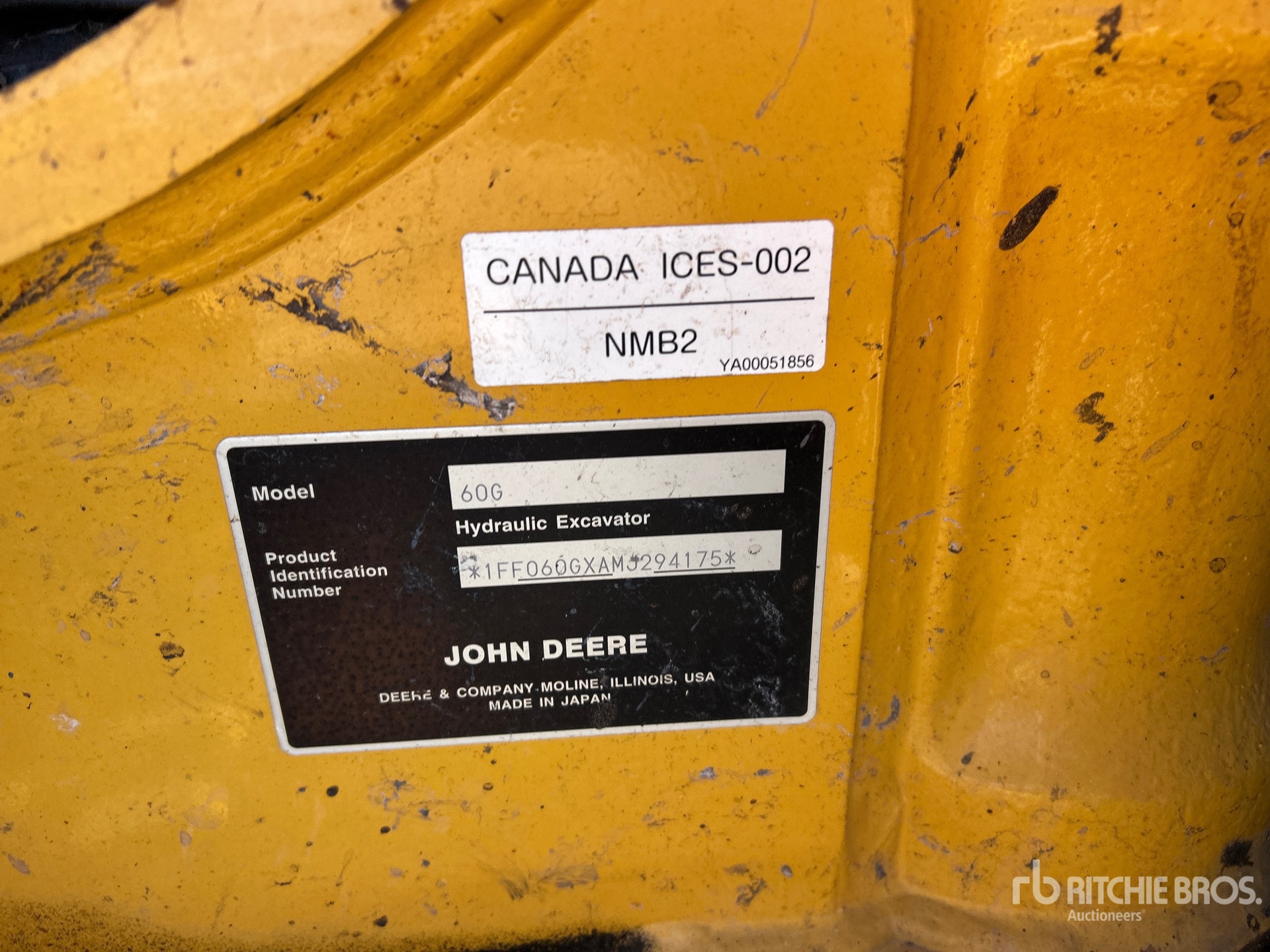 General Appearance with Numer seryjny/numer identyfikacyjny pojazdu