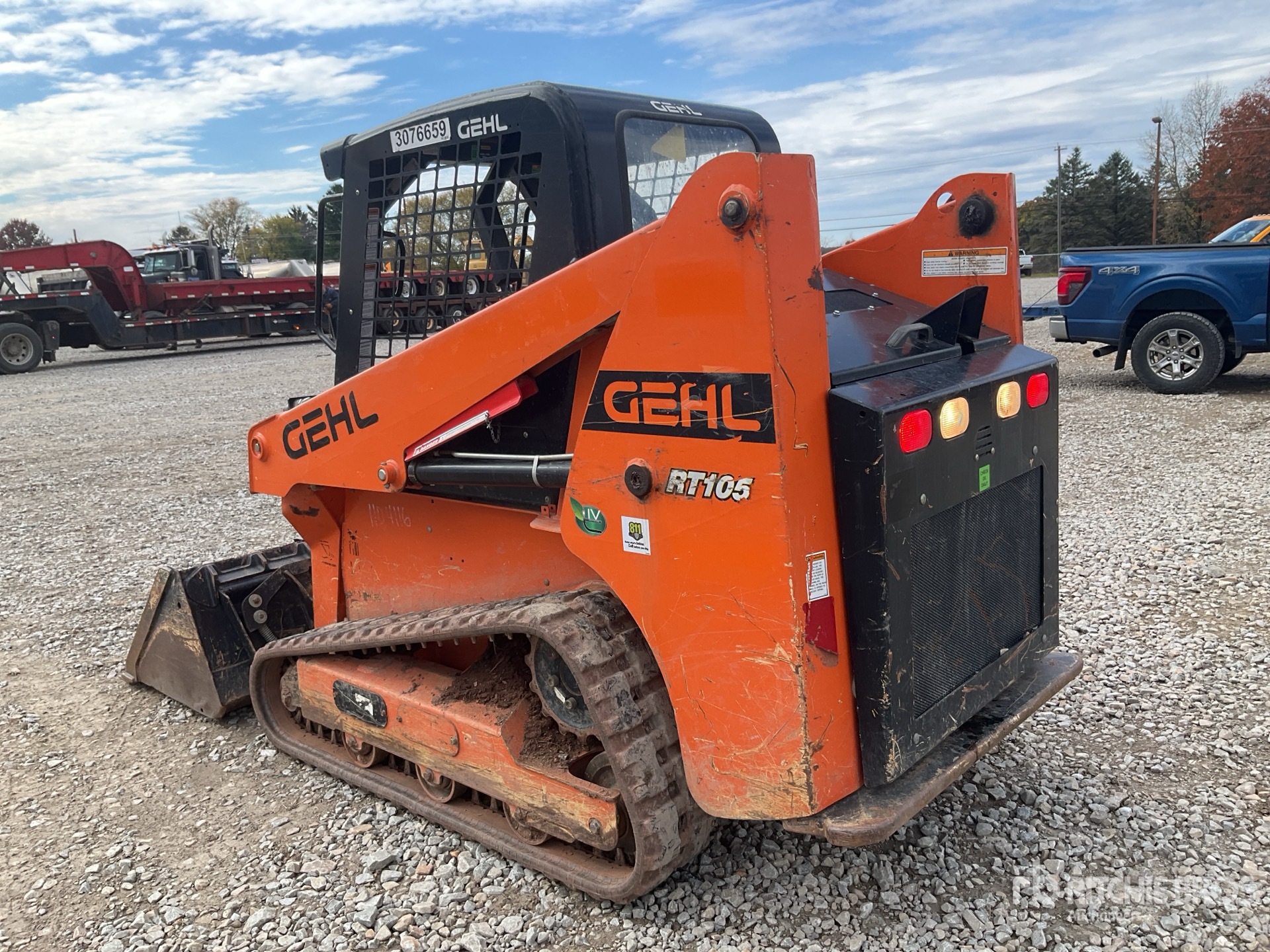 General Appearance with Picture, Left Rear Corner