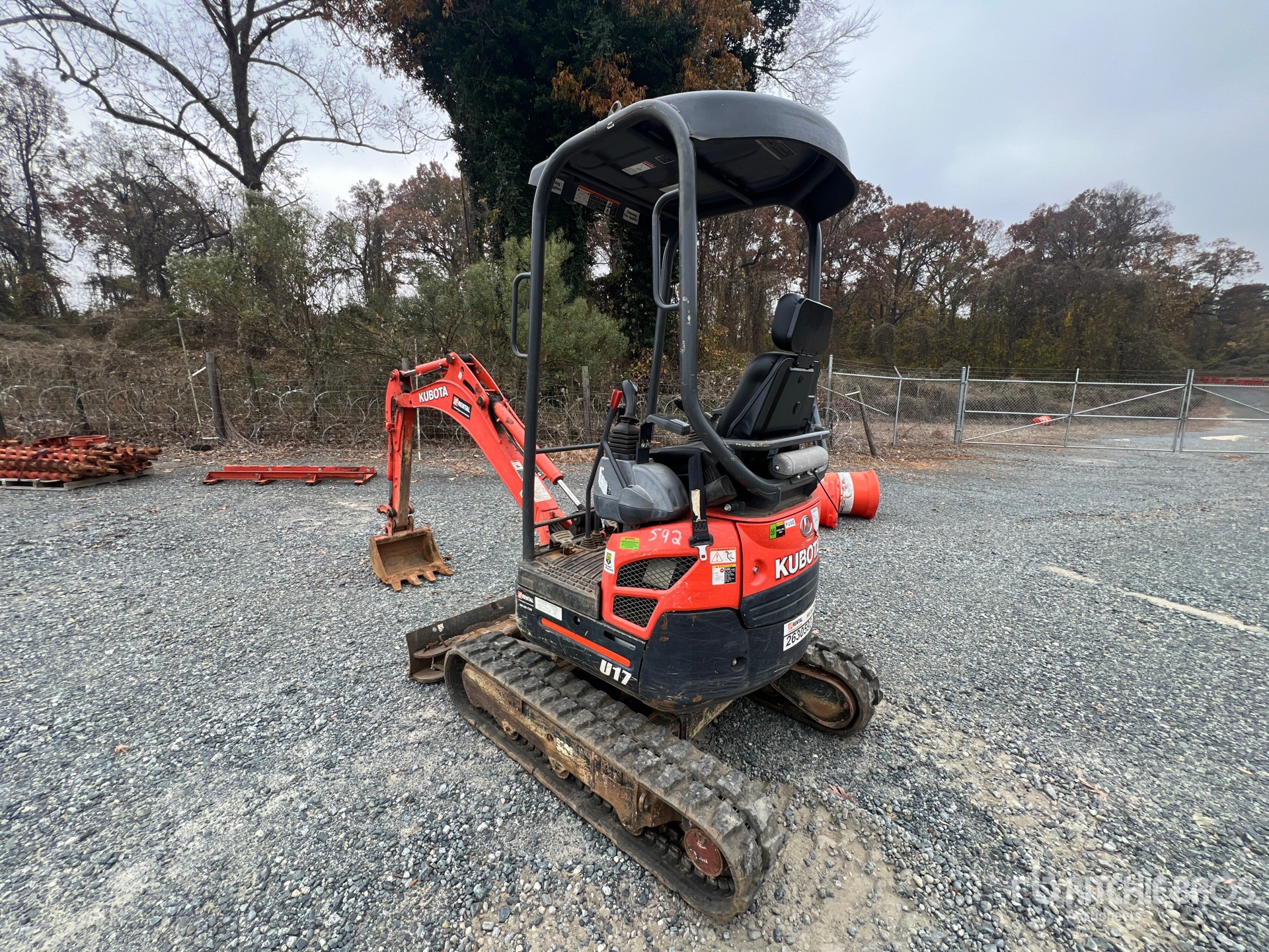 General Appearance with Picture, Left Rear Corner