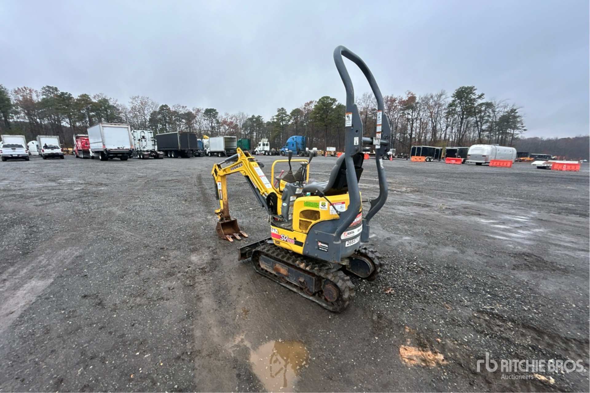 General Appearance with Picture, Left Rear Corner