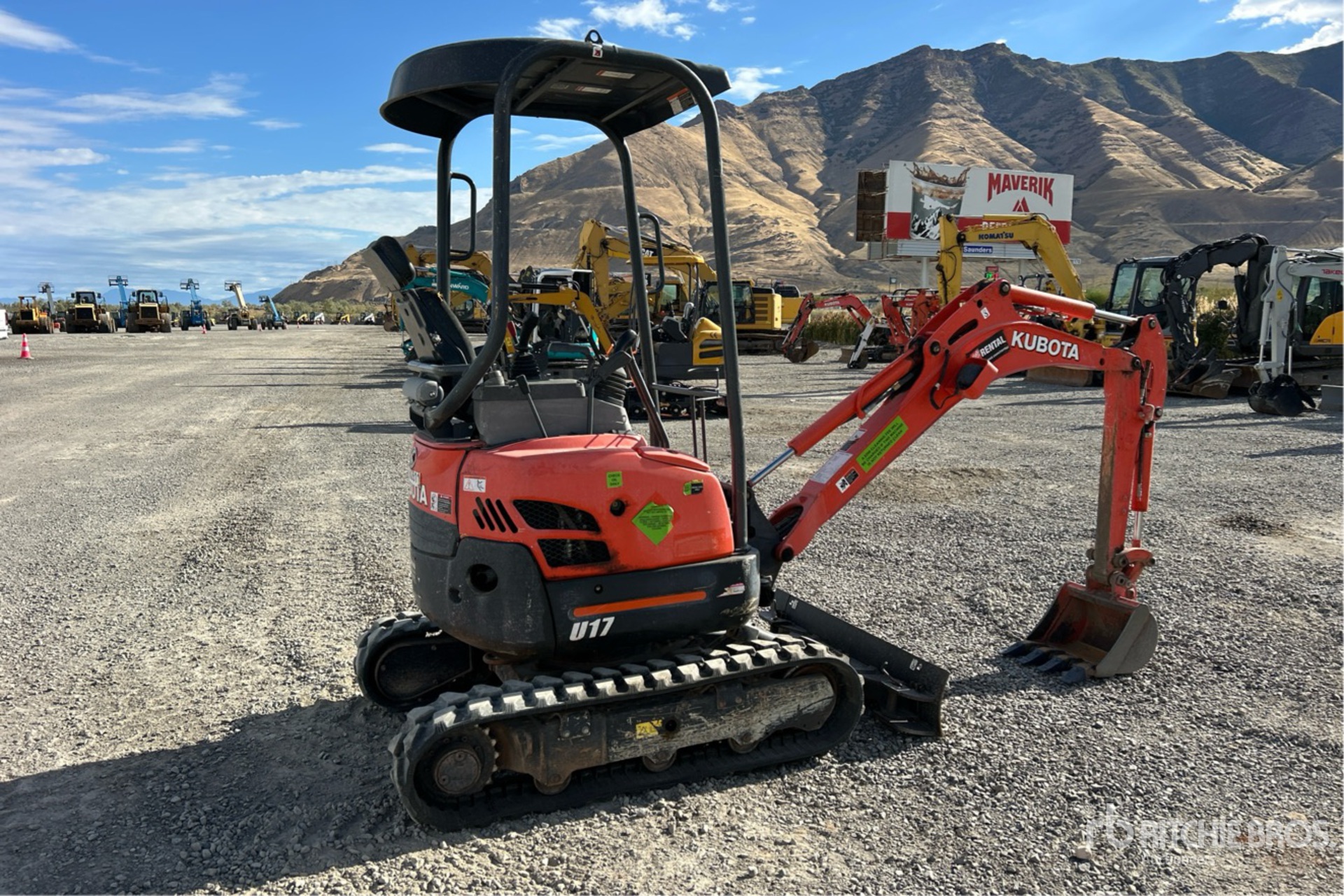 EXCAVADORA 2018 KUBOTA U17VR1