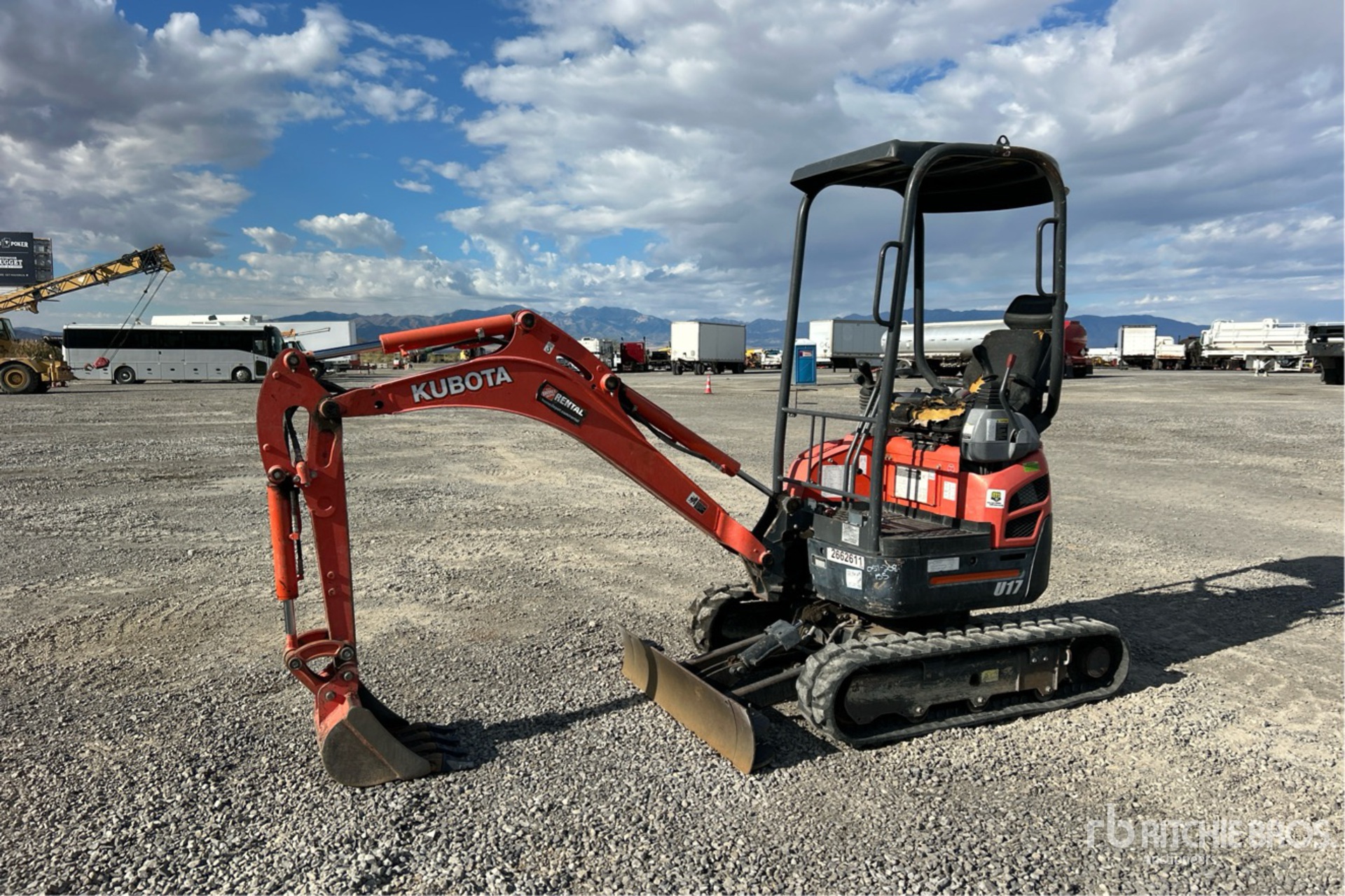 EXCAVADORA 2018 KUBOTA U17VR1