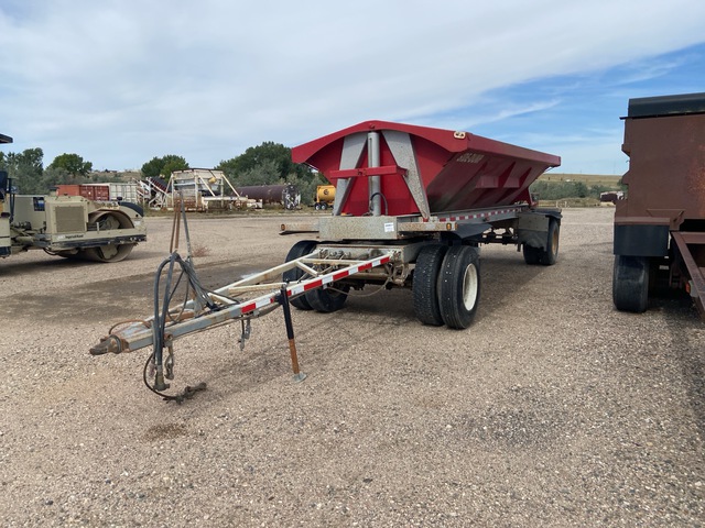 2007 20 ft T/A Pup Side Dump Trailer
