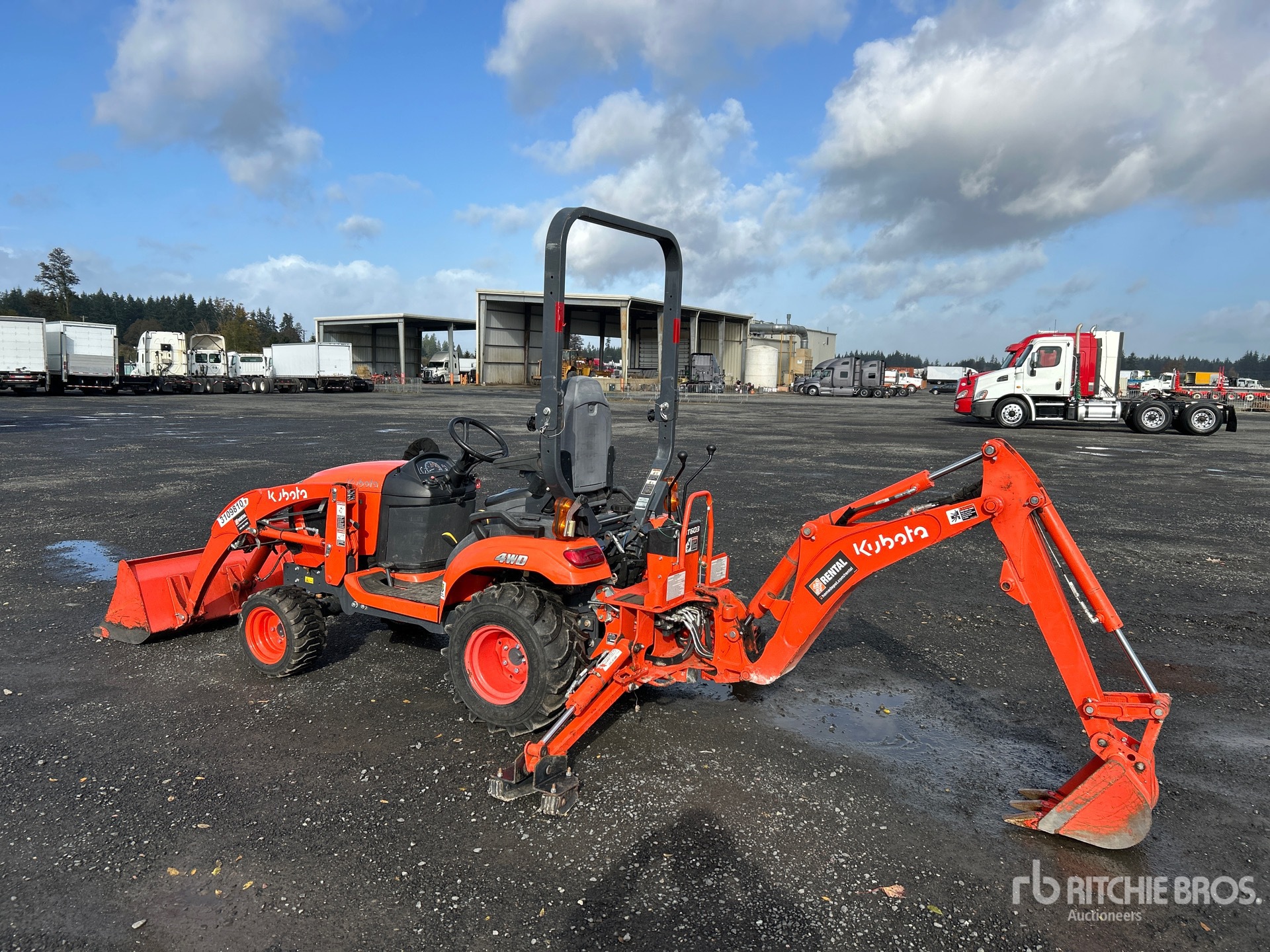 General Appearance with Picture, Left Rear Corner