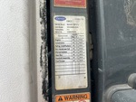 General Appearance with Refrigeration Unit Serial Number