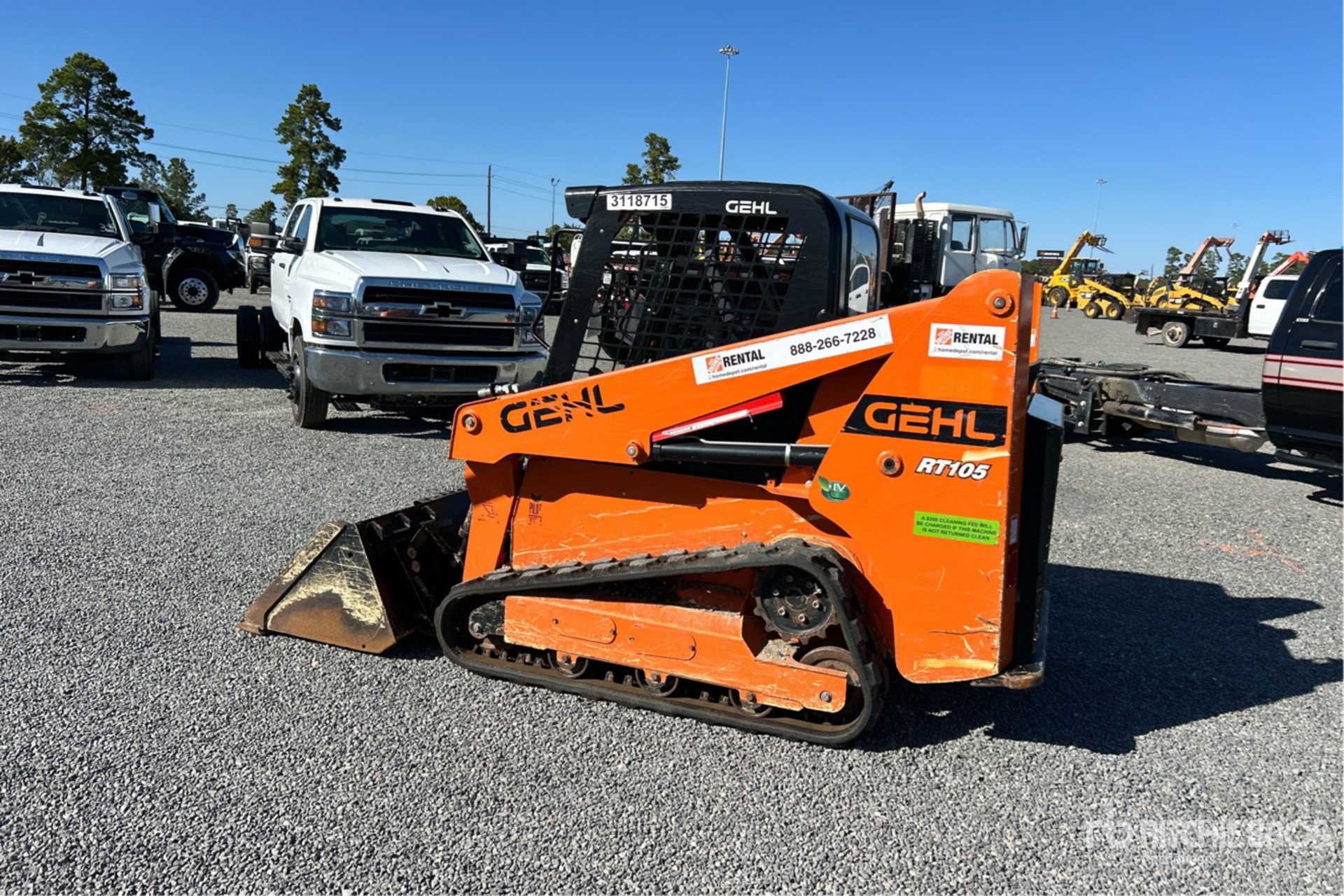 General Appearance with Picture, Left Rear Corner