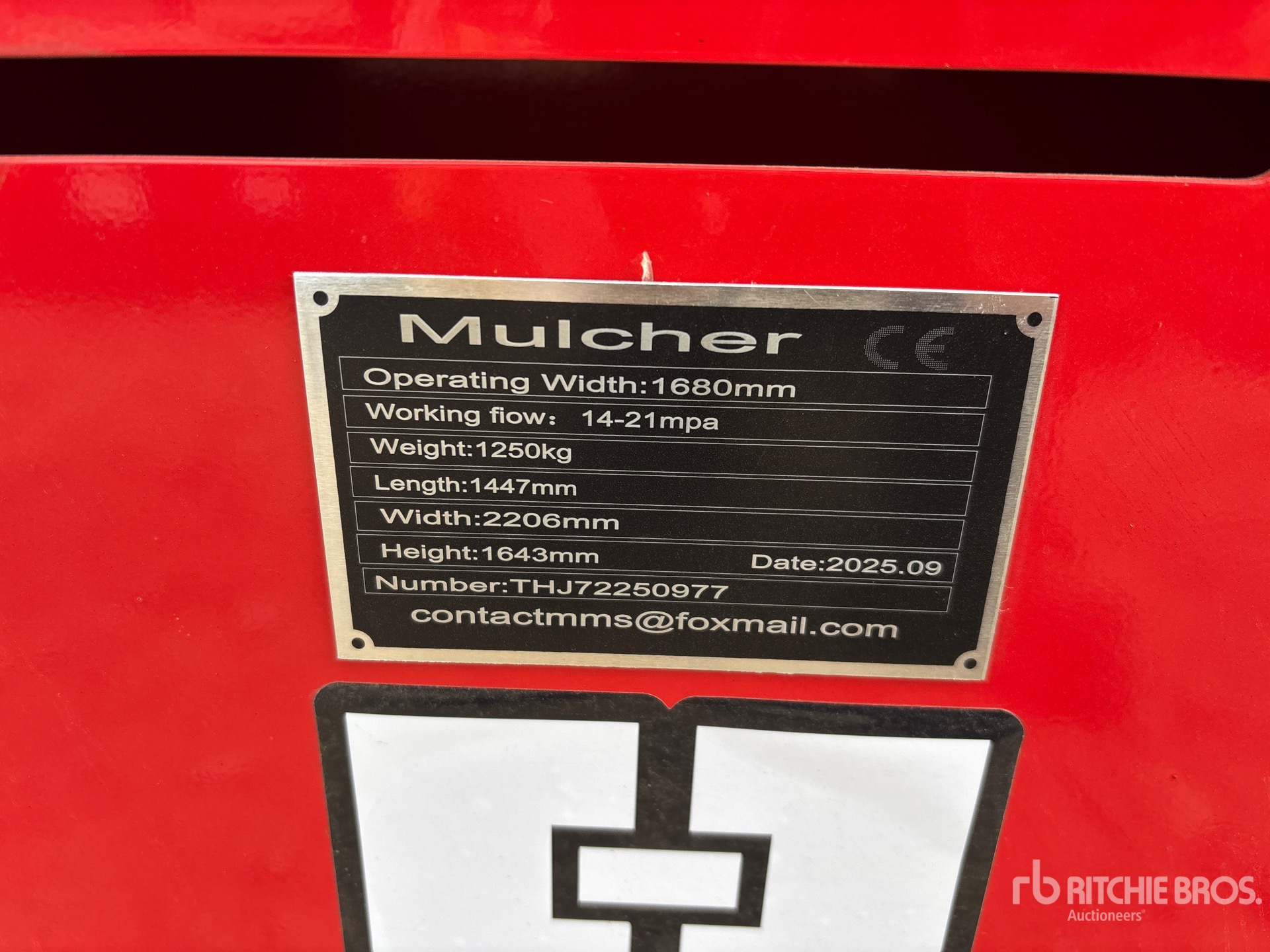 General Appearance with N.º de serie/VIN