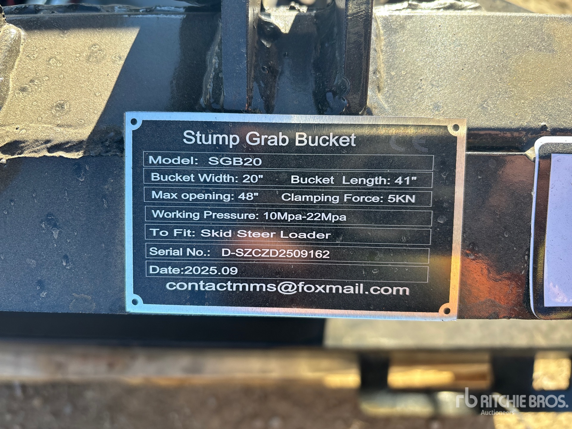 General Appearance with N.º de serie/VIN