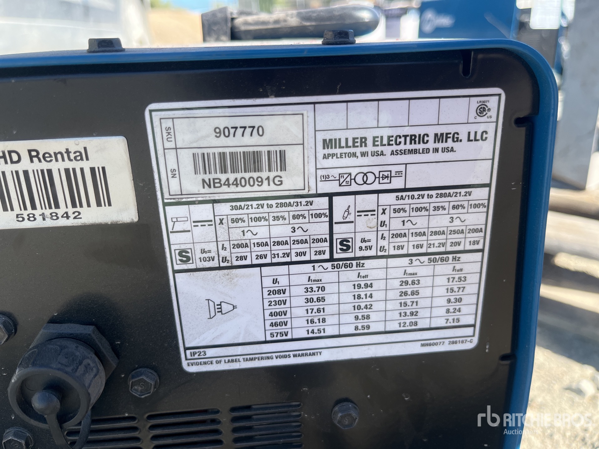 General Appearance with Seriennummer / FIN