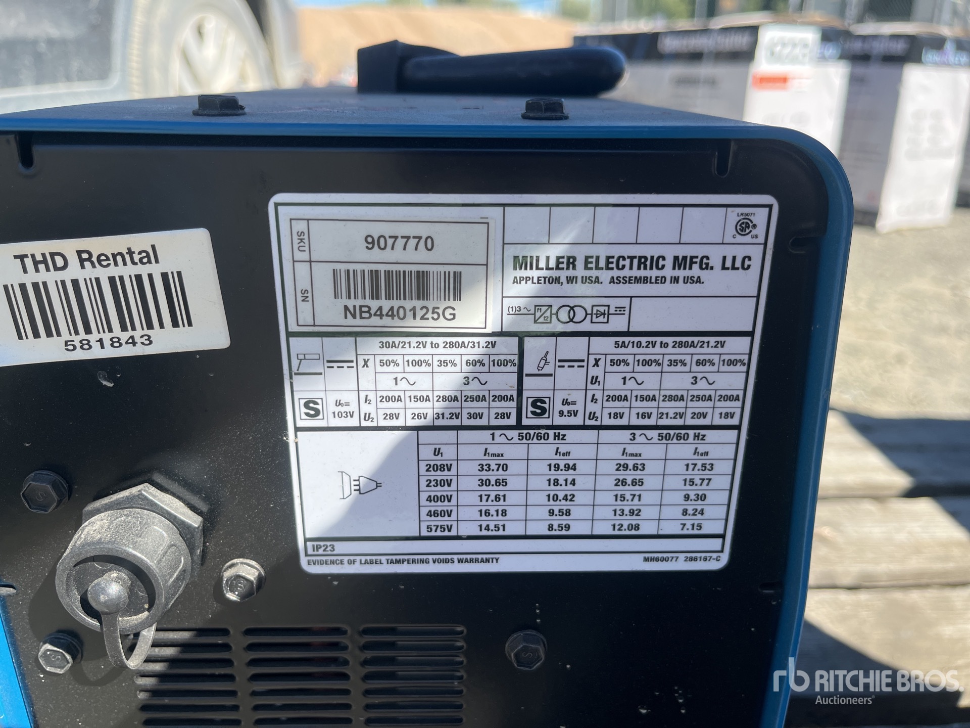 General Appearance with Seriennummer / FIN