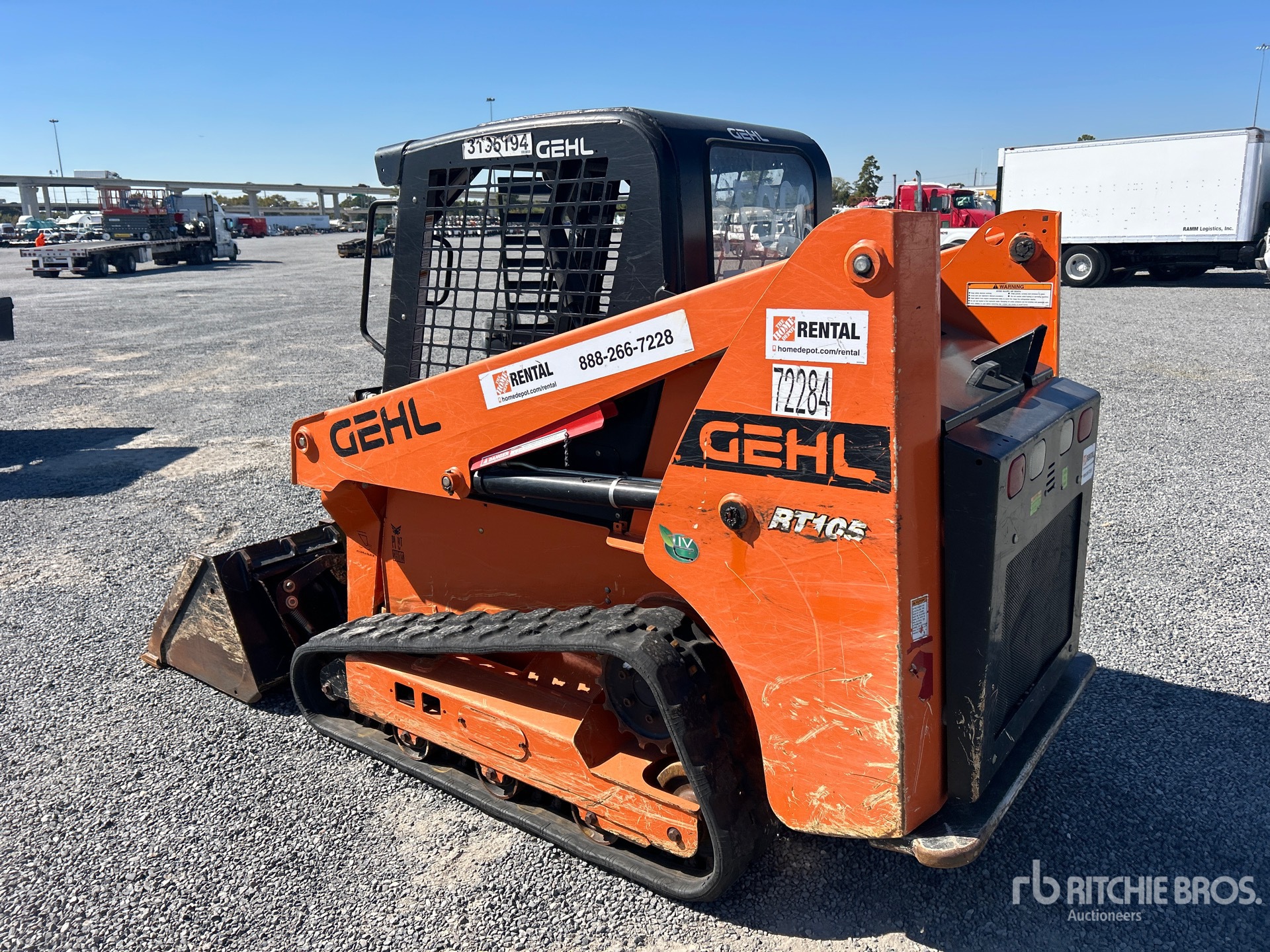 General Appearance with Picture, Left Rear Corner