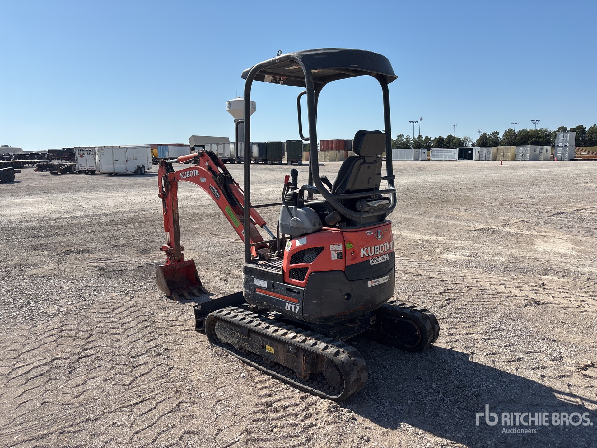 General Appearance with Picture, Left Rear Corner