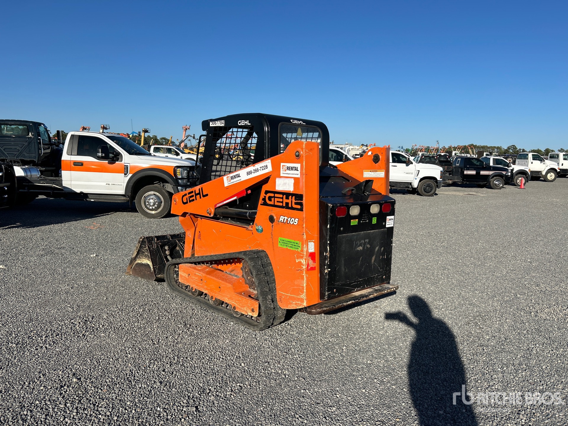 General Appearance with Picture, Left Rear Corner