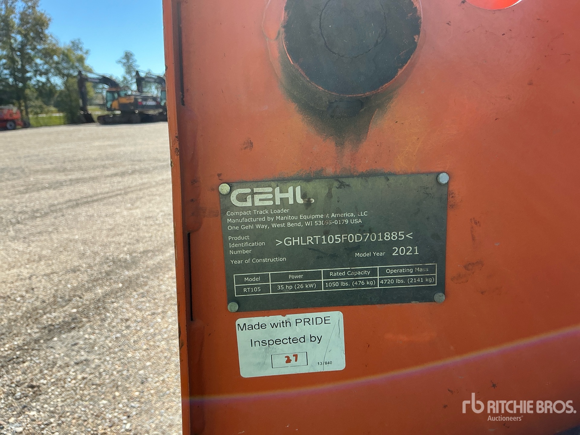 General Appearance with Numero seriale/numero d’identificazione del veicolo (VIN)