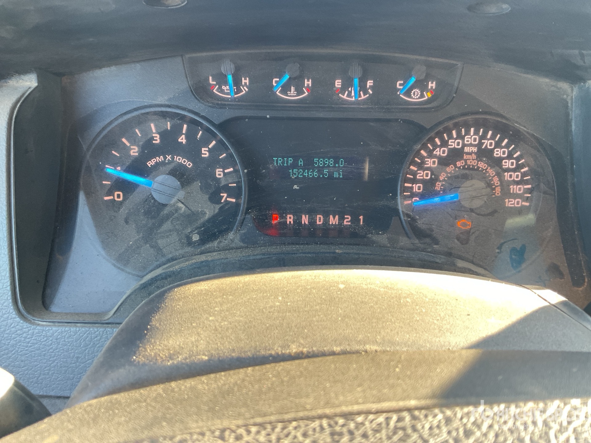 Aspect général with Compteur horaire / compteur kilométrique