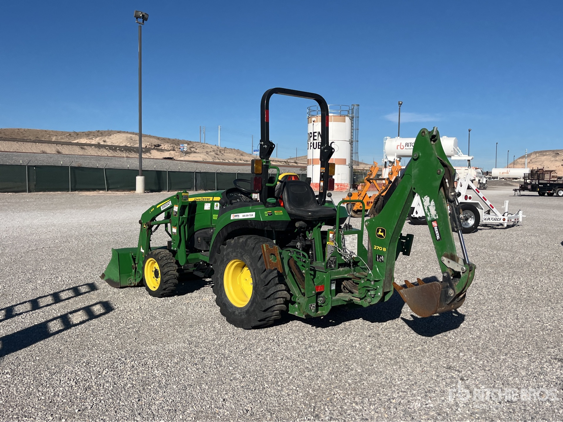 General Appearance with Picture, Left Rear Corner