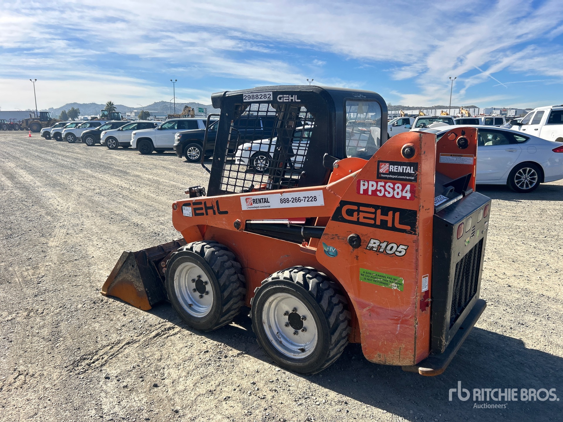 General Appearance with Picture, Left Rear Corner