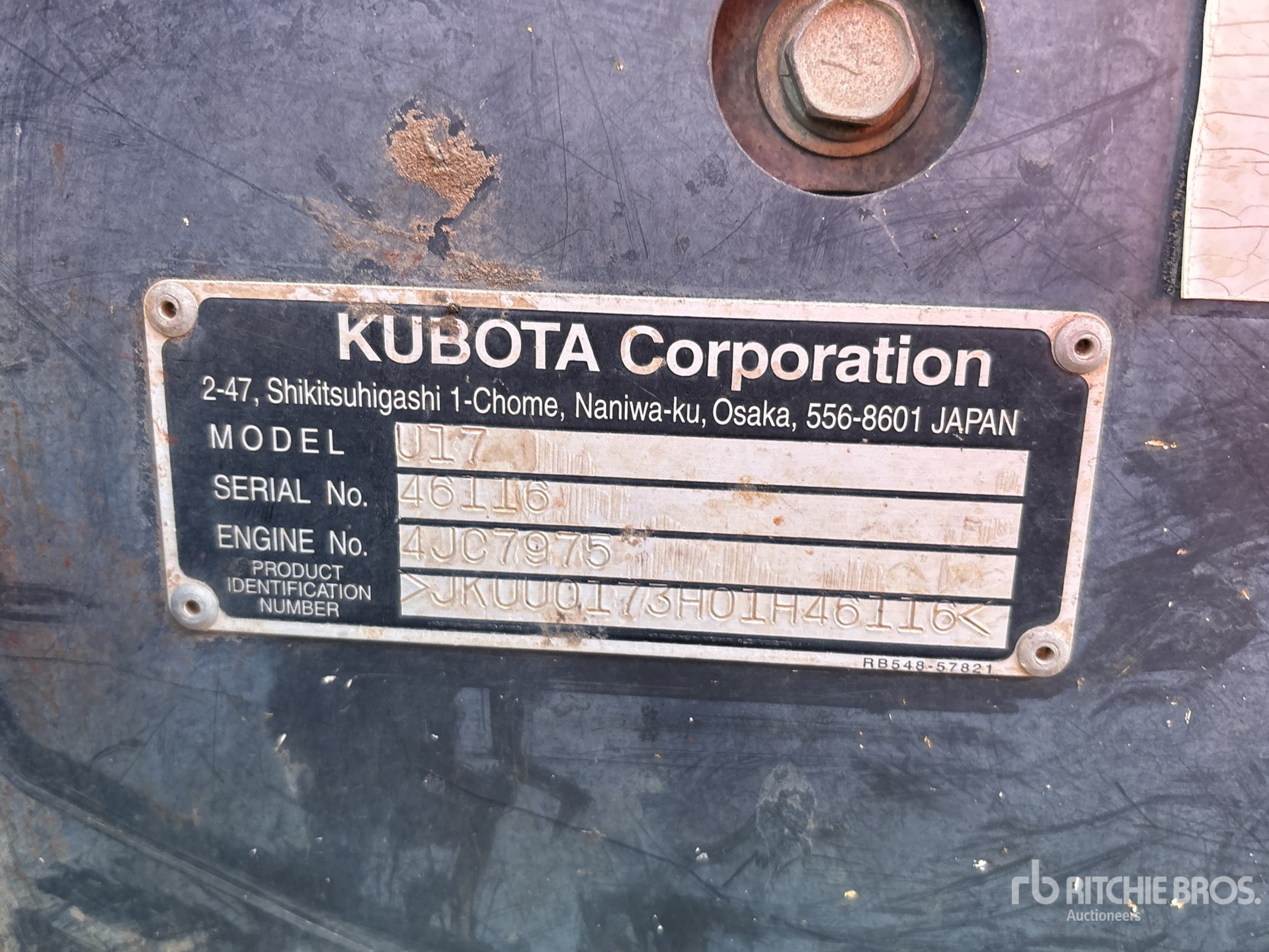 General Appearance with Numéro de série/Numéro d'identification du véhicule automobile