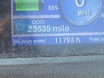 General Appearance with Hour Meter / Odometer