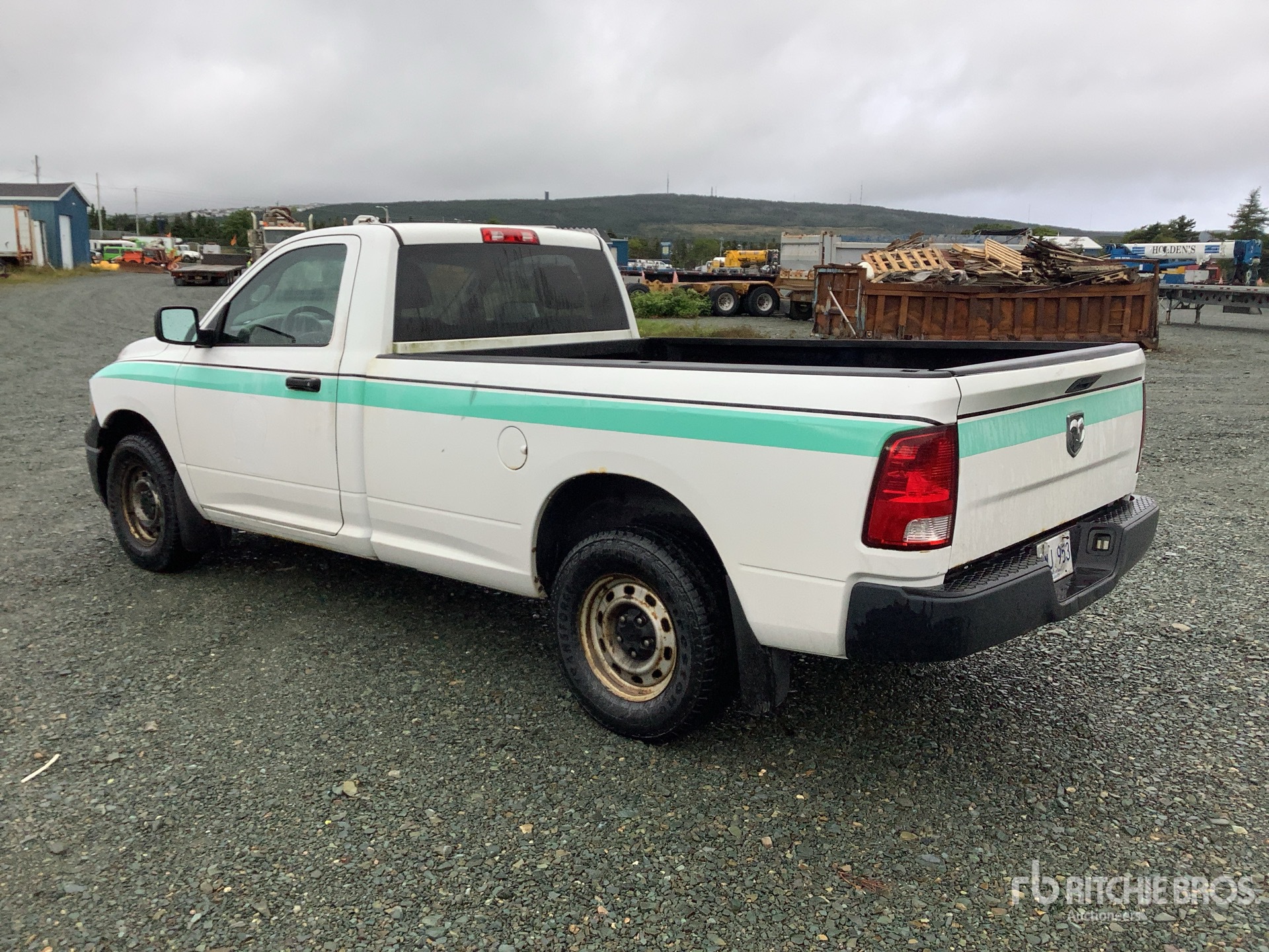 General Appearance with Picture, Left Rear Corner