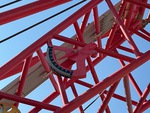 Crane Superstructure with Boom Angle Indicator