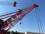 Crane Superstructure with Boom Length