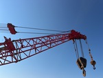 Crane Superstructure with Boom Point Section