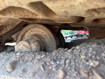 Undercarriage with Right Carrier Rollers