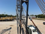 Crane Superstructure with Boom Stops