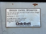 Engine with Emission Label