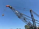 Crane Superstructure with Boom Point Section