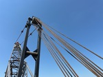 Crane Superstructure with Main Boom Chords