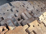 Undercarriage with Left Track Links