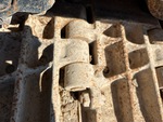 Undercarriage with Left Track Bushings