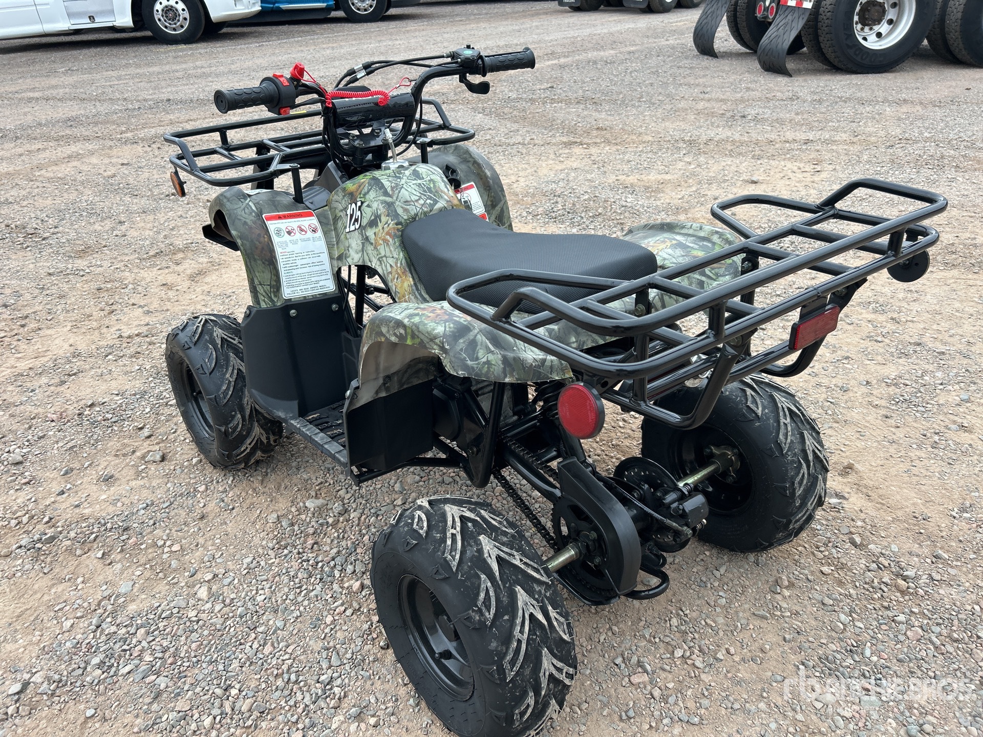 General Appearance with Picture, Left Rear Corner