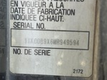 General Appearance with N.º de serie/VIN