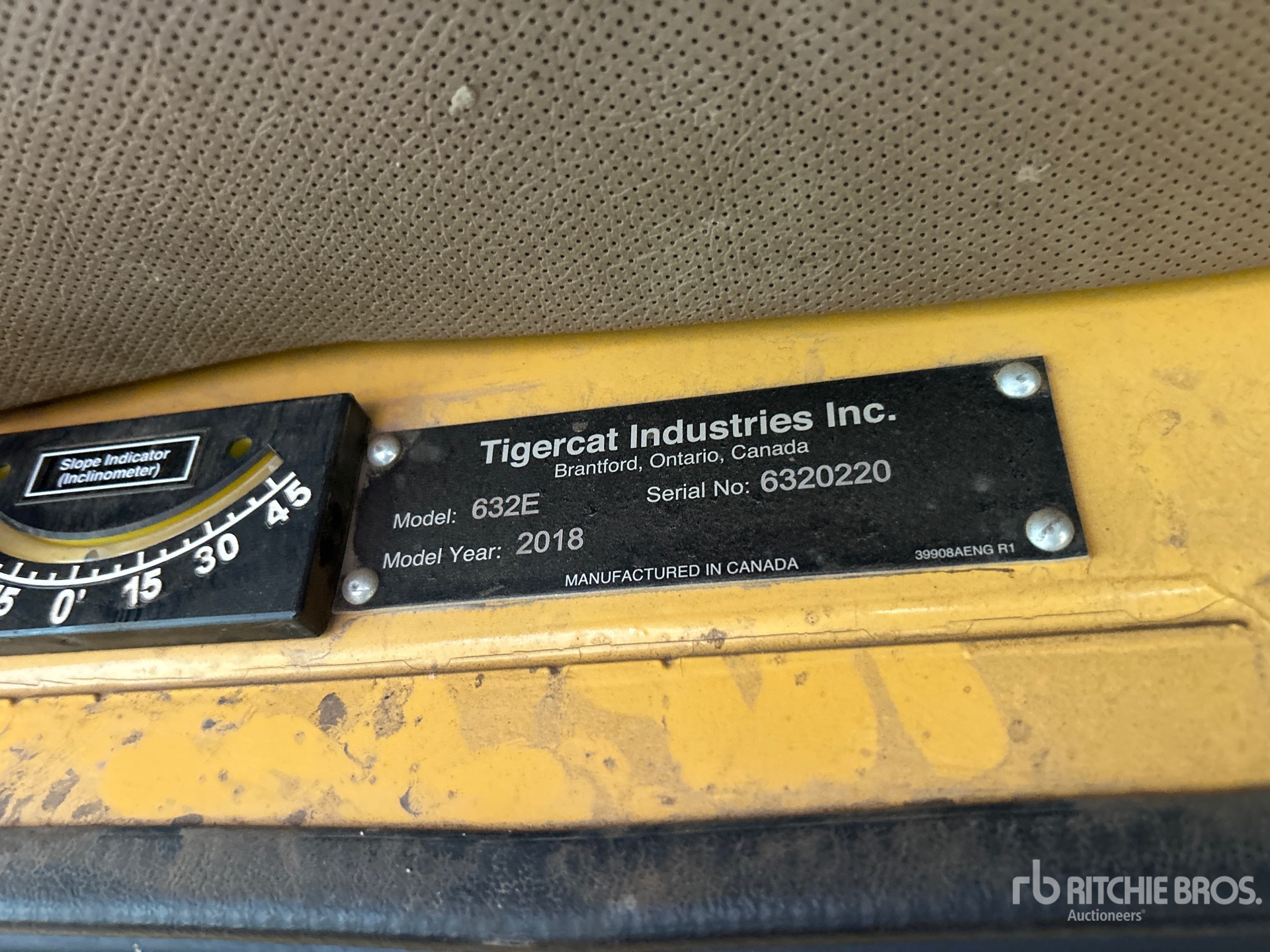 General Appearance with N.º de serie/VIN