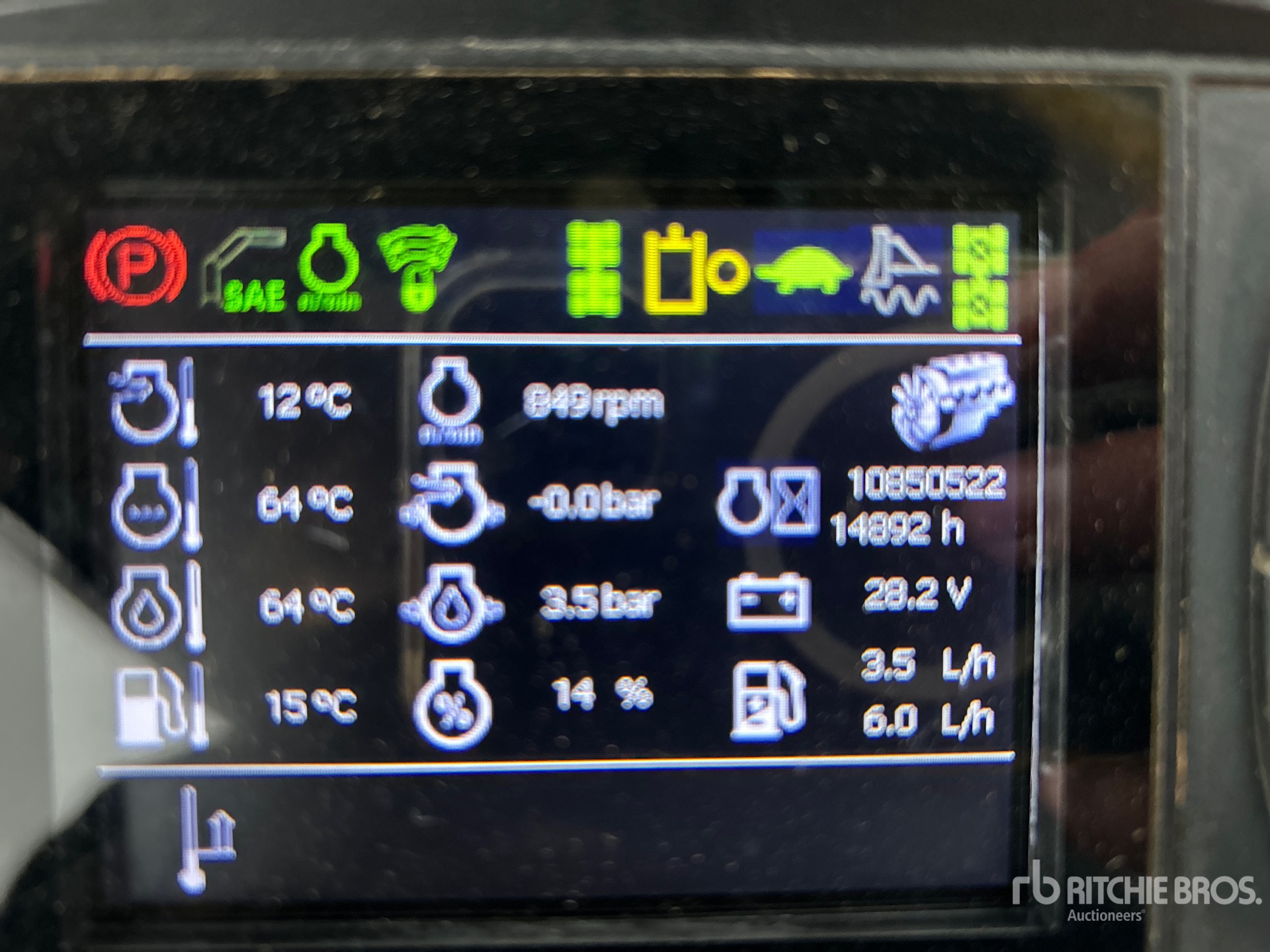 General Appearance with N.º de serie/VIN