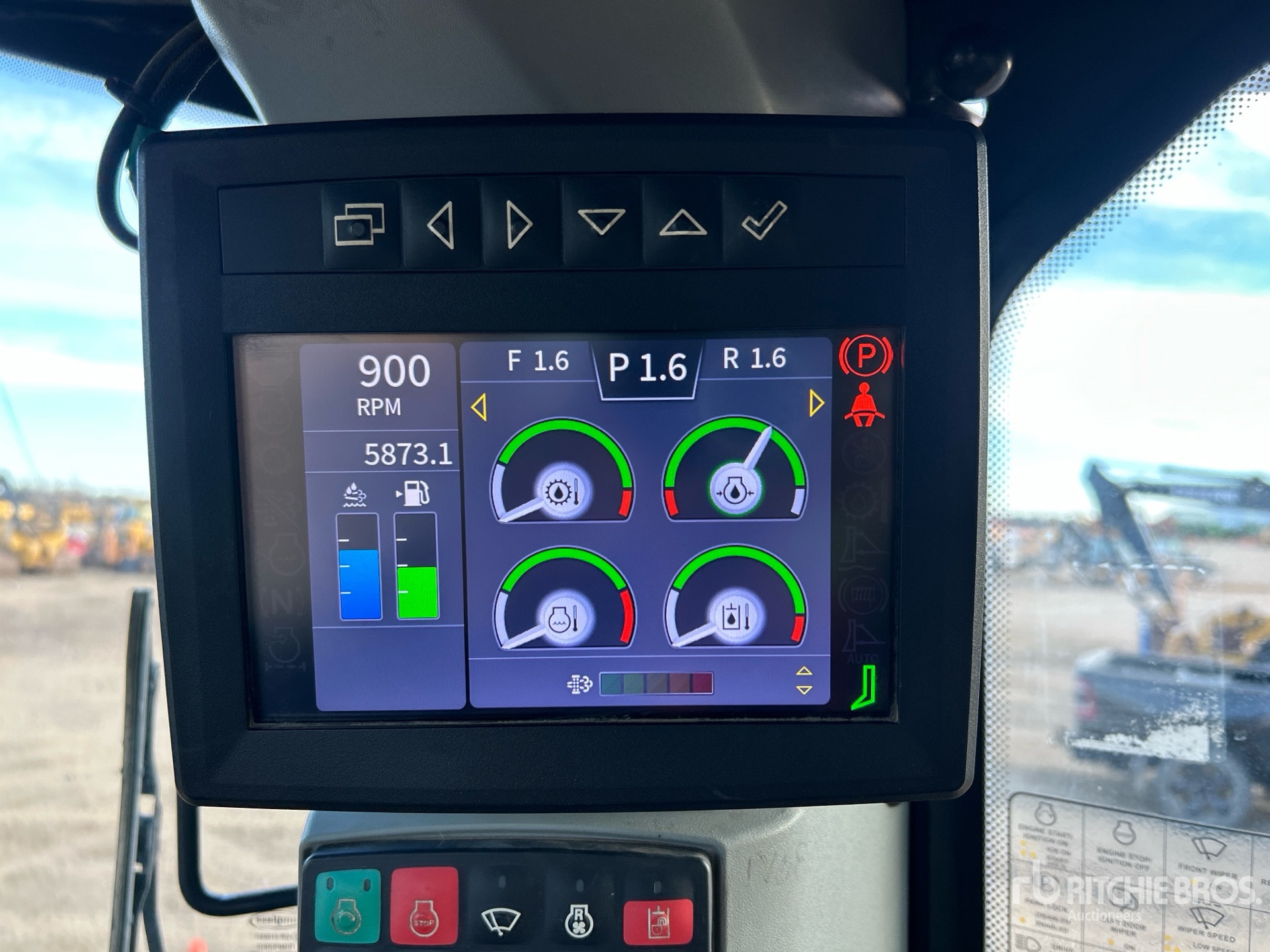 General Appearance with Hour Meter / Odometer