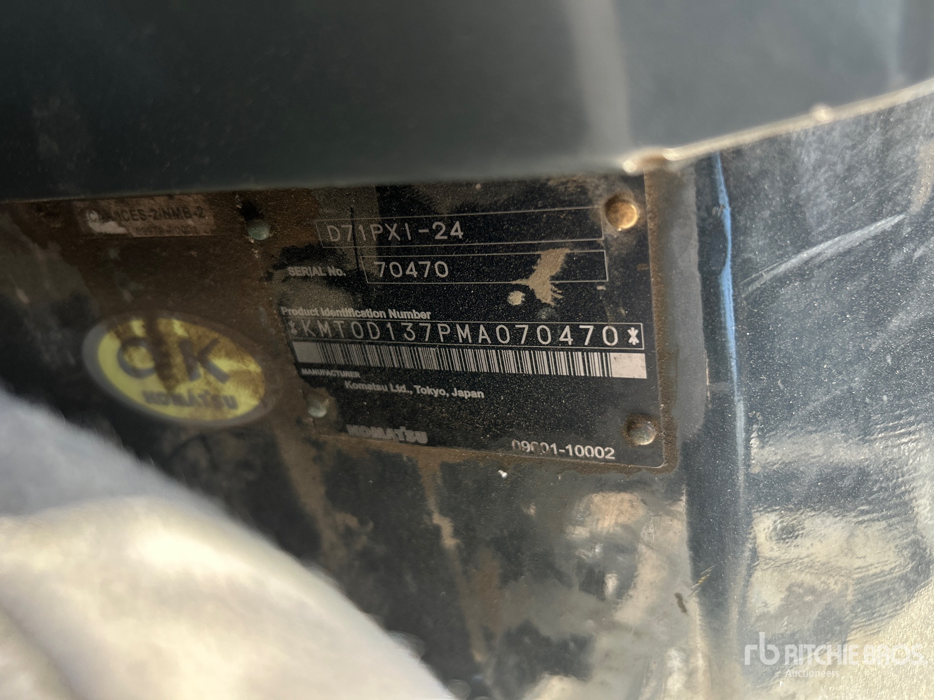 TOPADOR FRONTAL 2022 KOMATSU D71PXI24