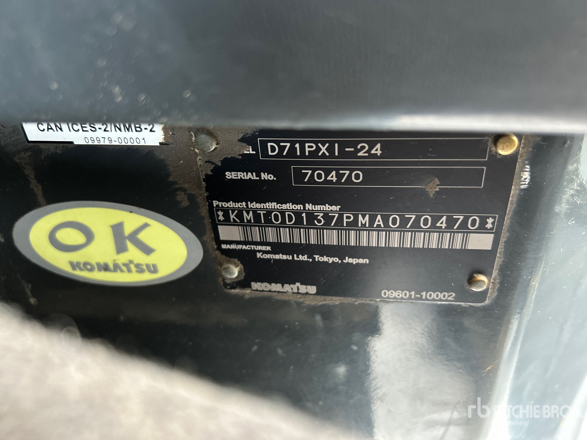TOPADOR FRONTAL 2022 KOMATSU D71PXI24