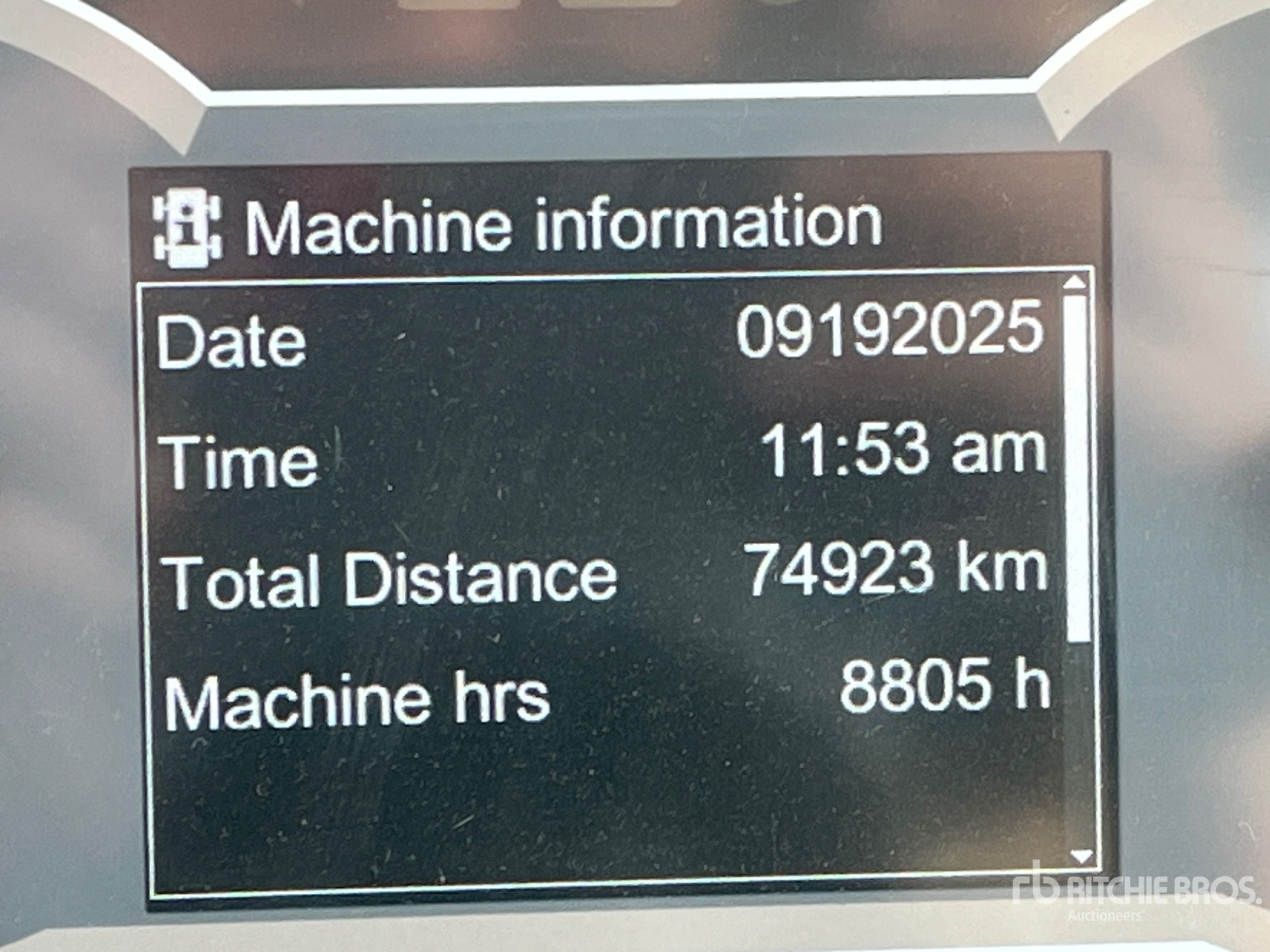 General Appearance with Hour Meter / Odometer