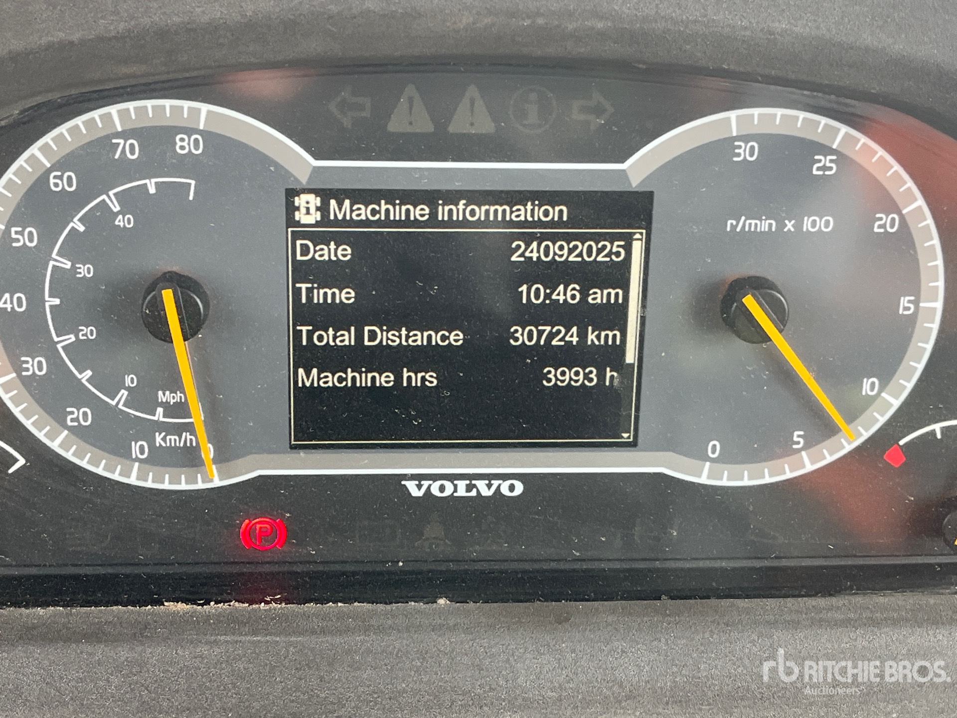 General Appearance with Hour Meter / Odometer