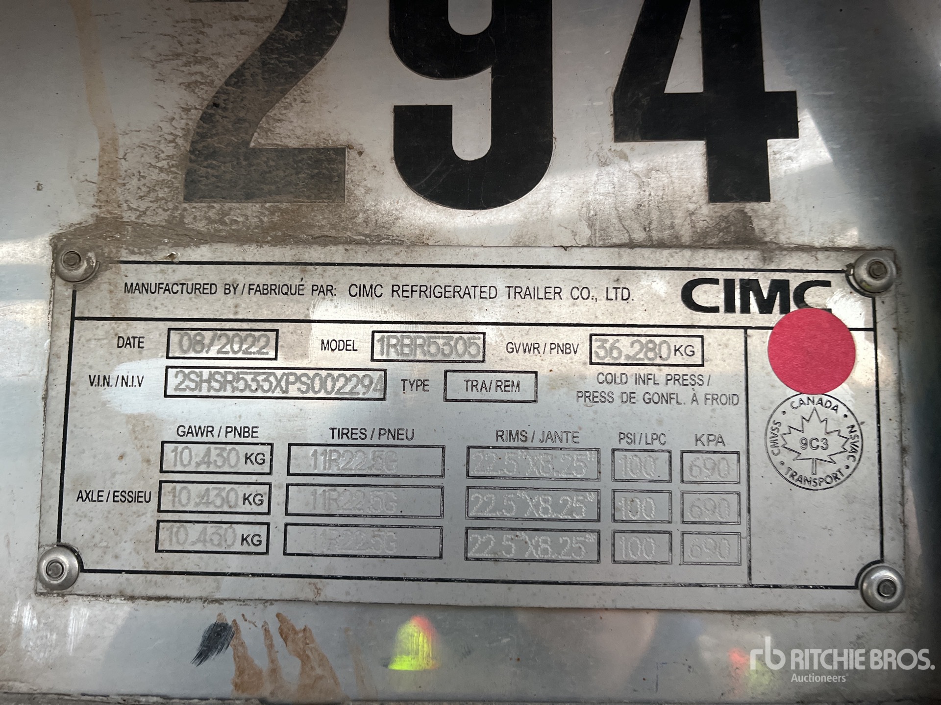 Aspect général with Numéro de série/Numéro d'identification du véhicule automobile