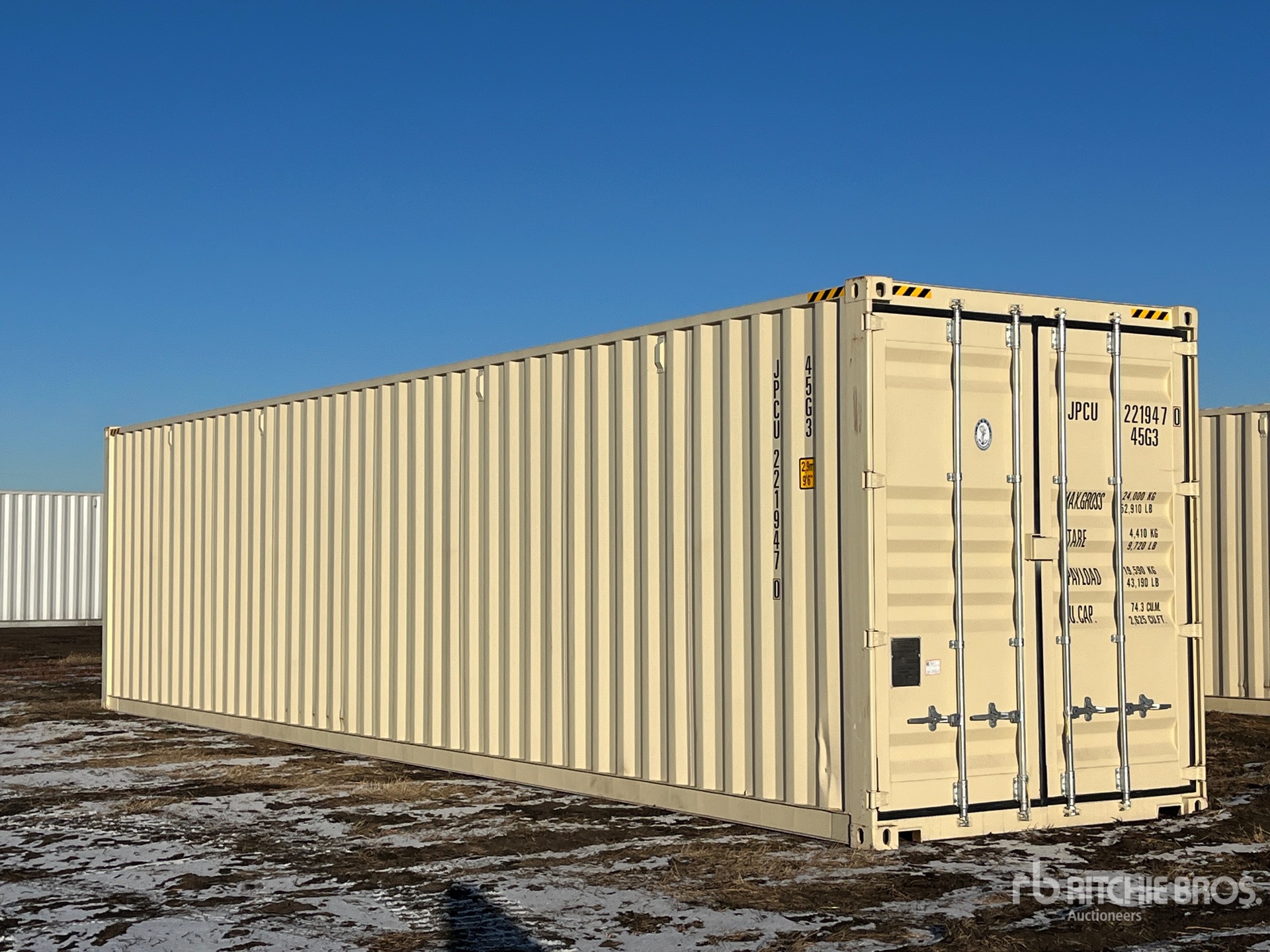 General Appearance with Picture, Right Front Corner