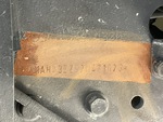 General Appearance with Second Serial Number/VIN Photo
