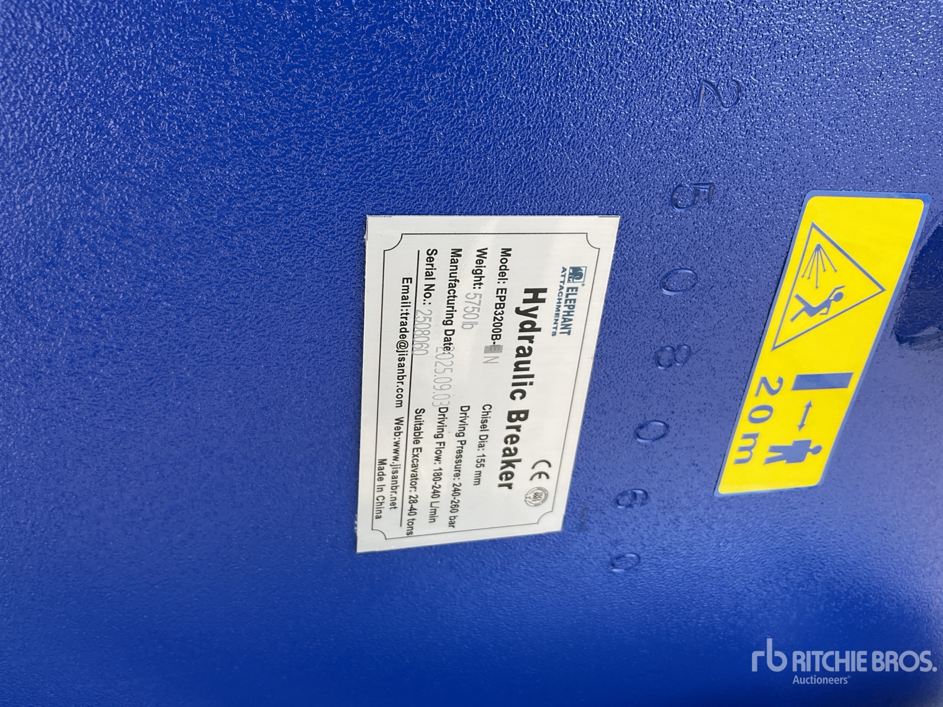 General Appearance with N.º de serie/VIN