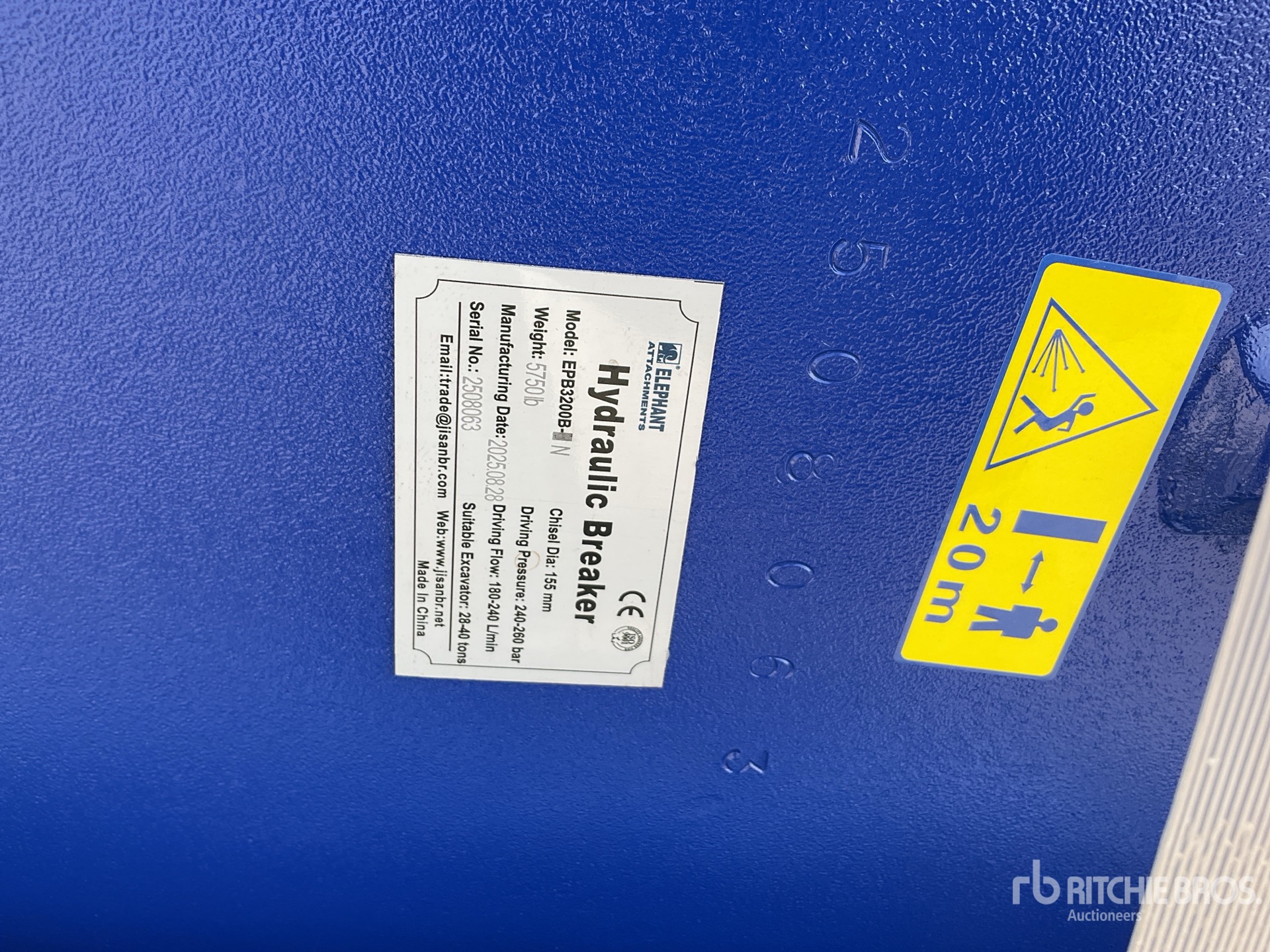 General Appearance with N.º de serie/VIN