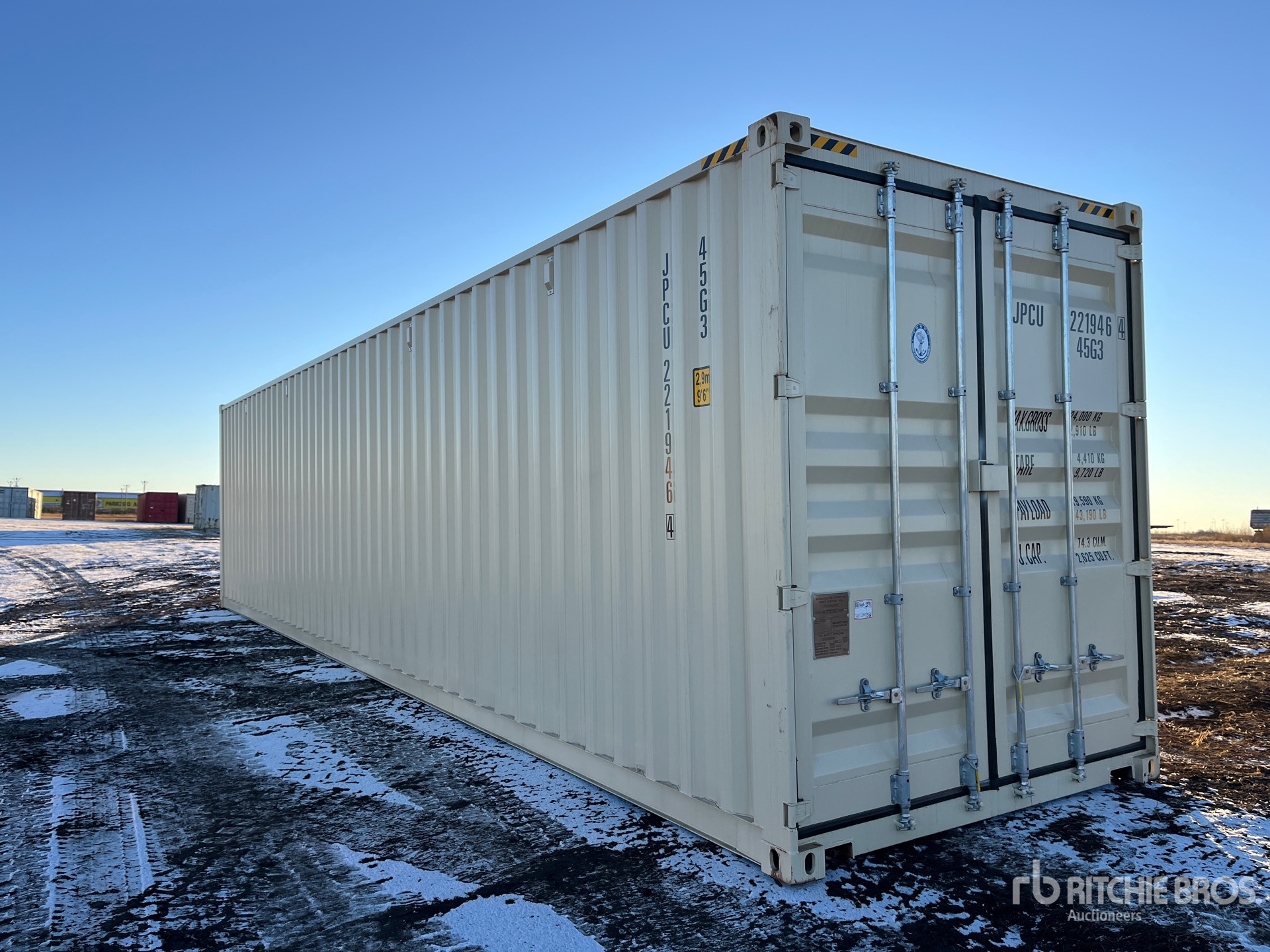 General Appearance with Picture, Right Front Corner